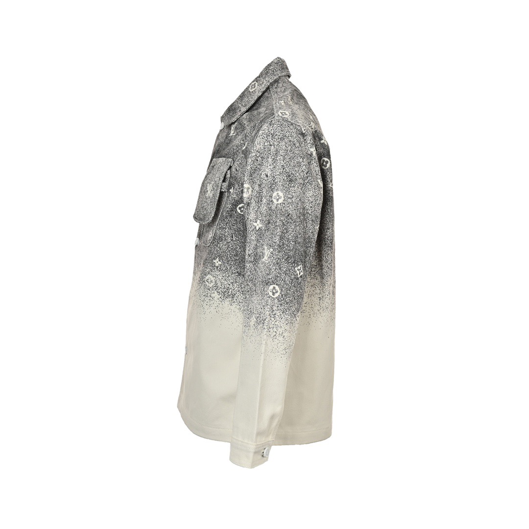 Louis Vuitton/路易威登 星空渲染老花渐变牛仔衬衫外套