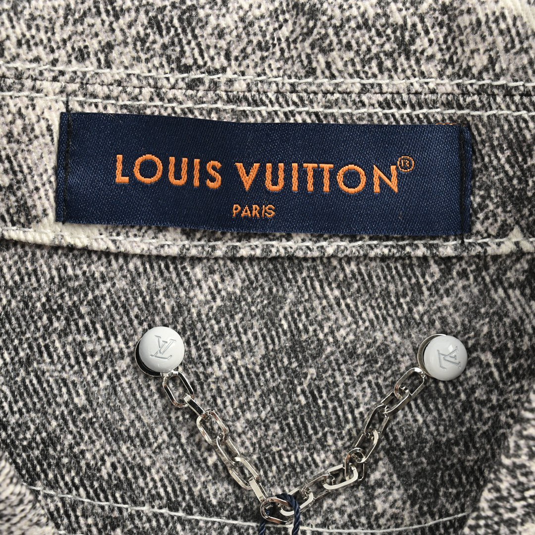Louis Vuitton/路易威登 星空渲染老花渐变牛仔衬衫外套