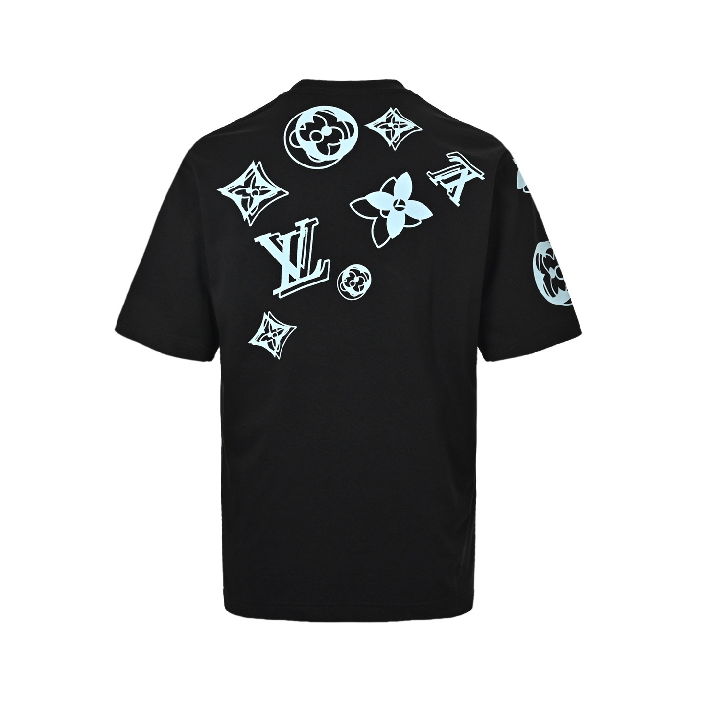 Louis Vuitton/路易威登 重叠老花印花短袖 白色