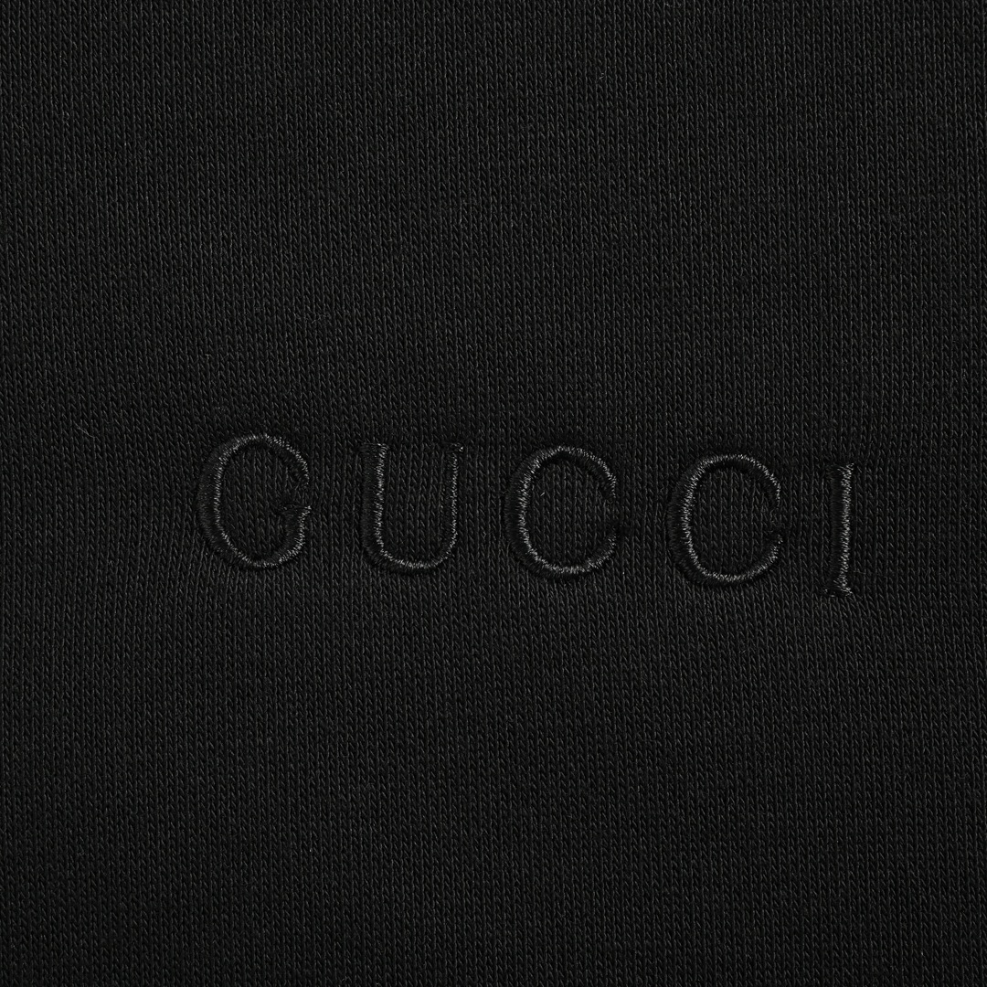 Gucci/古驰 灰色织带套装连帽卫衣