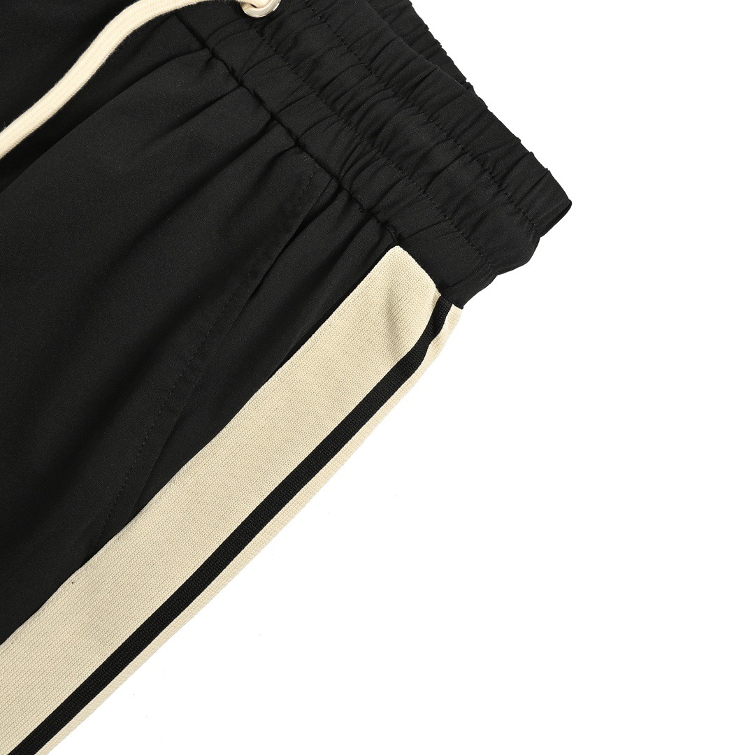 MONCLER/蒙口 徽标织带长裤 品牌logo徽标刺绣