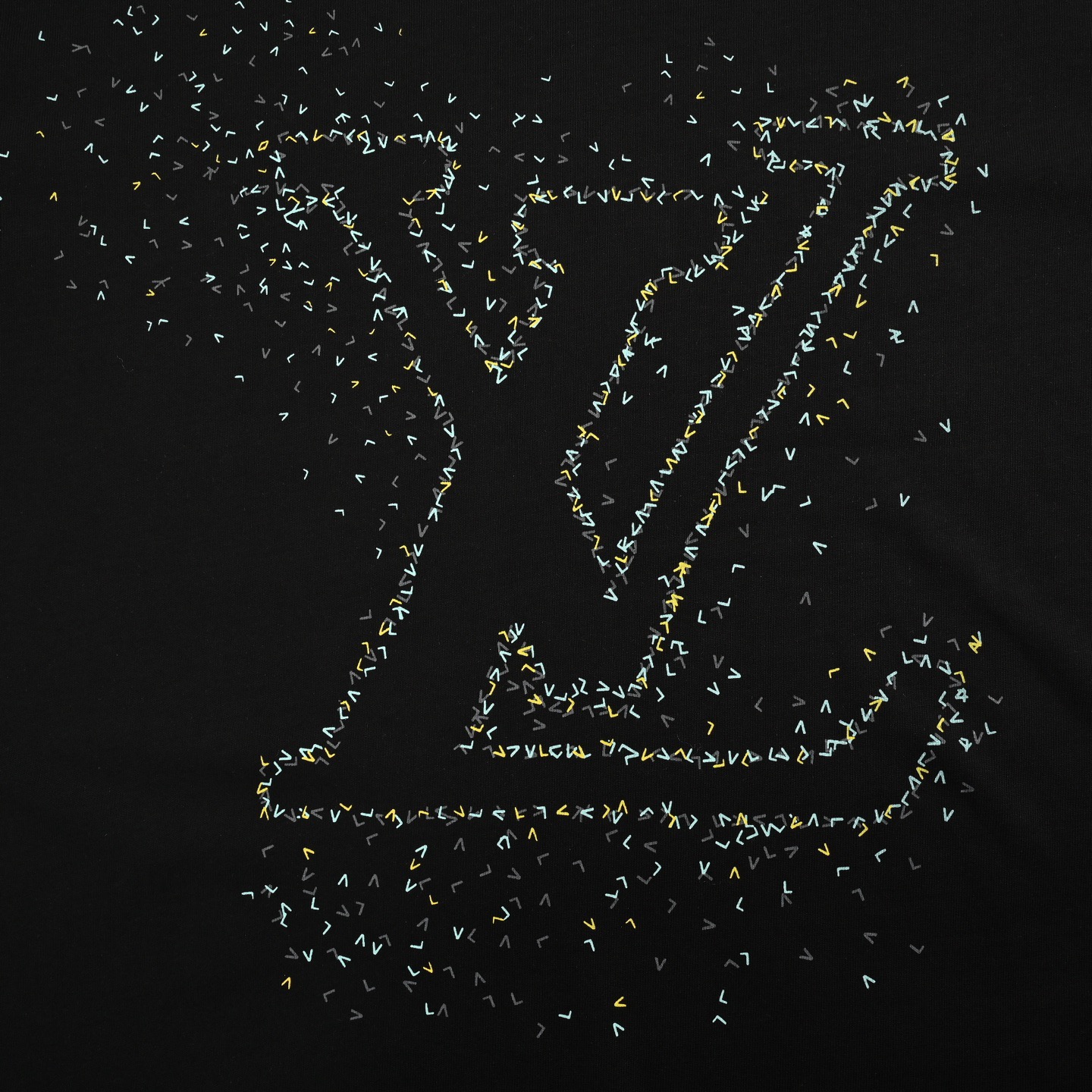 Louis Vuitton/路易威登 小飞机印花字母logo短袖