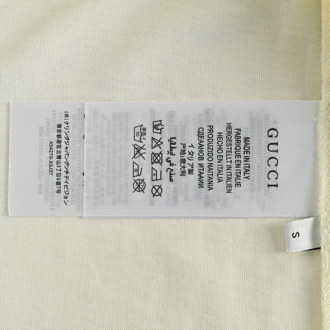 Gucci/古驰 经典红绿字母印花短袖