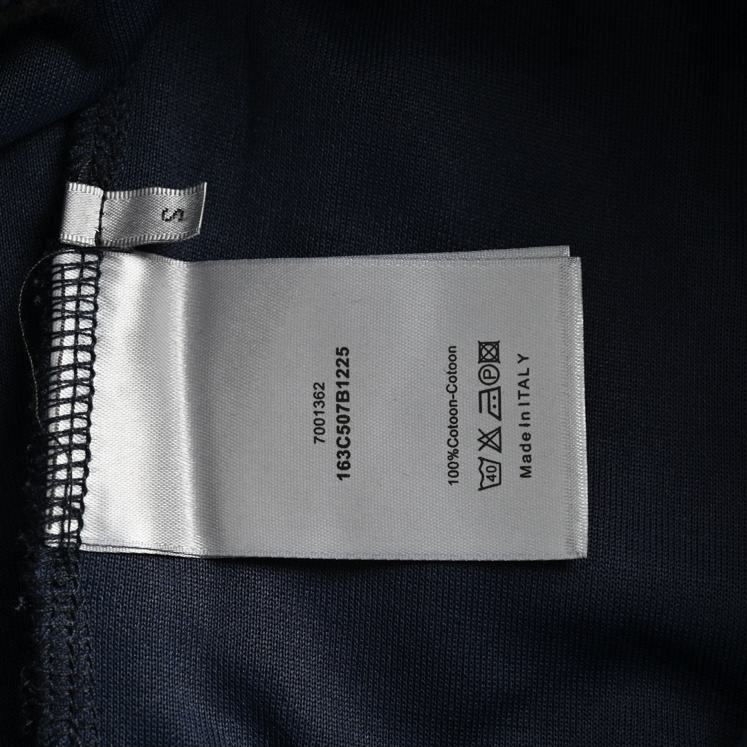 Dior/迪奥 23Fw 印花标识休闲长裤 23款休闲裤系列 绝杀的藏青蓝