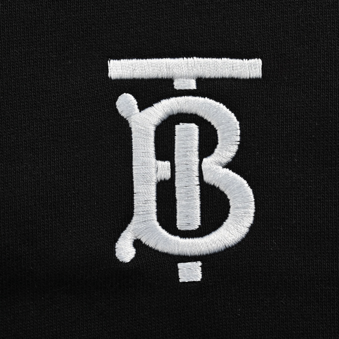 Burberry/巴宝莉 格纹满刺绣TB徽标拉链卫衣外套