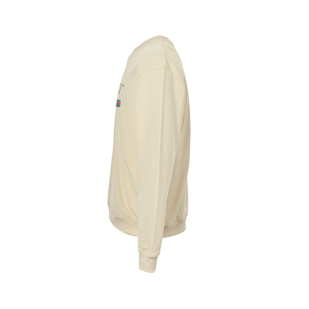 Gucci/古驰 24Fw 后背小黄鸭印花圆领卫衣