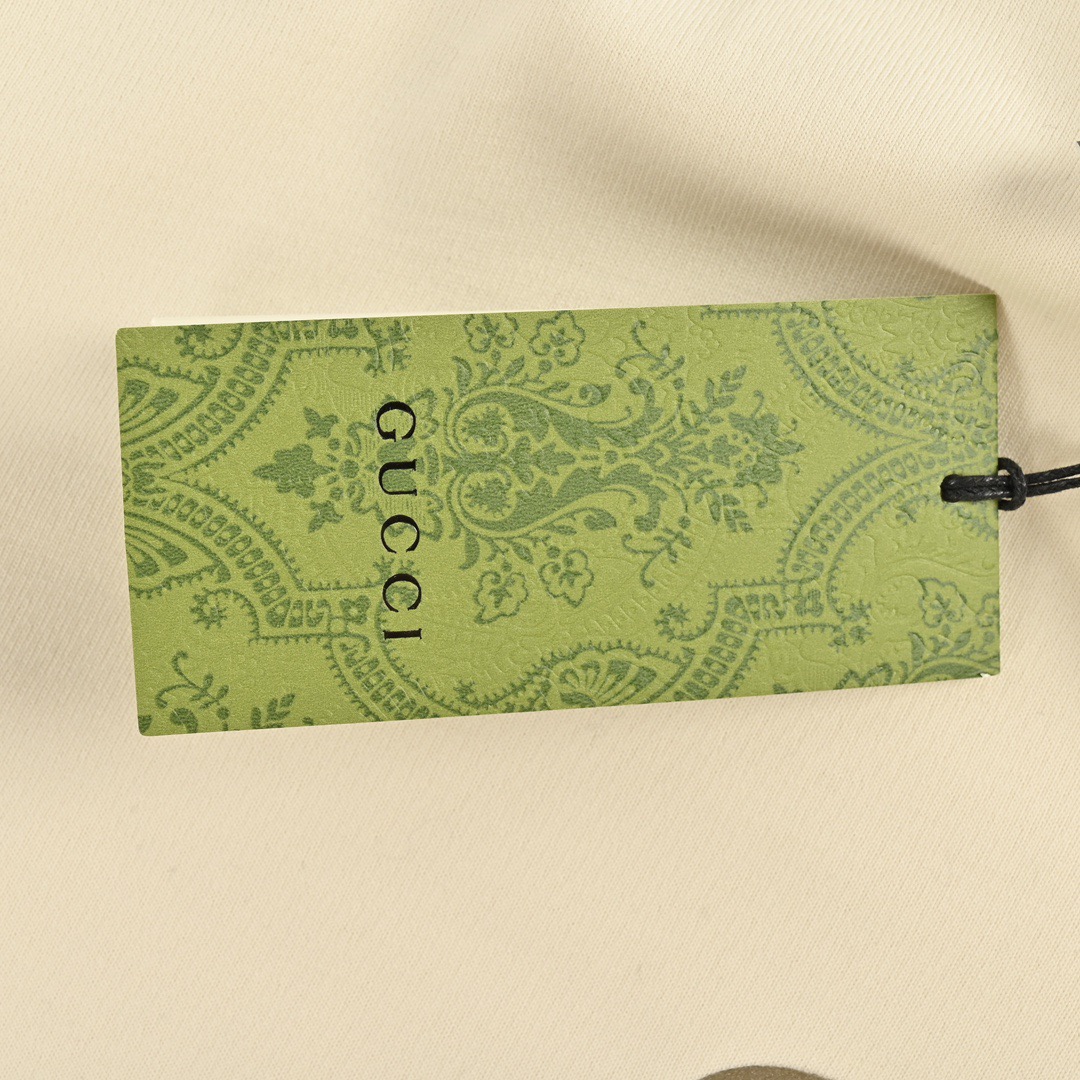 Gucci/古驰 24Fw 后背小黄鸭印花圆领卫衣