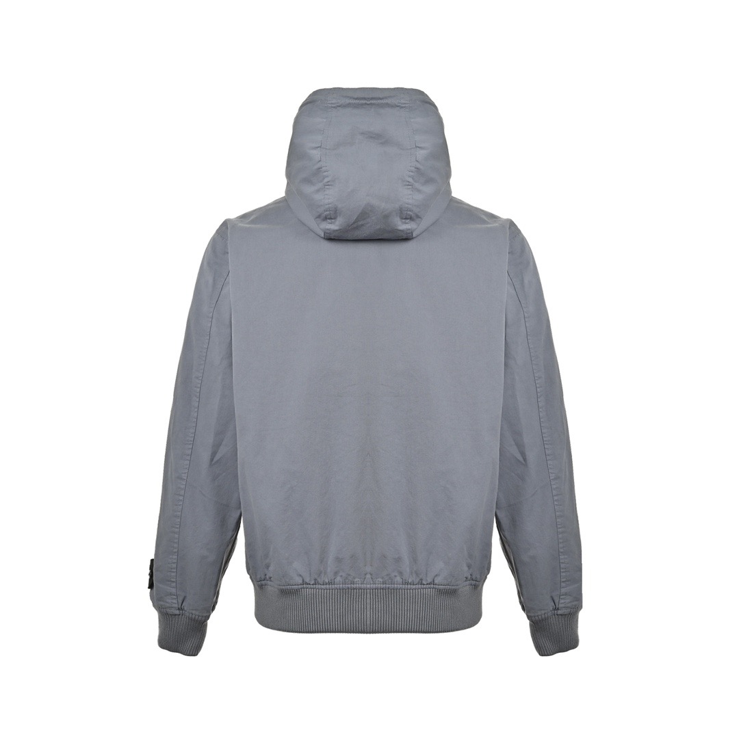 Dior & Stone Island 石头岛联名刺绣字母连帽风衣外套