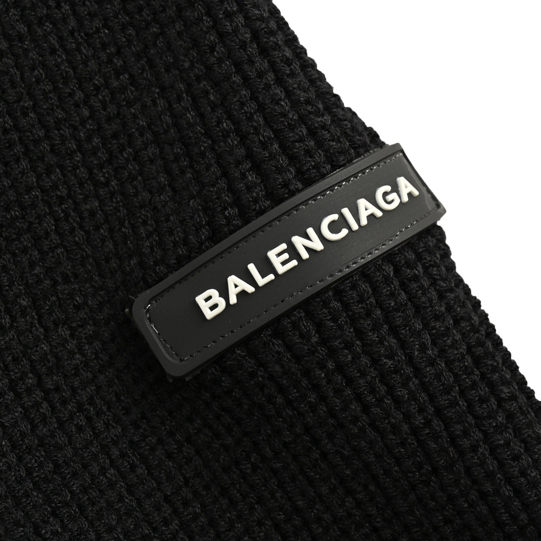 Balenciaga/巴黎世家 24Fw 袖标针织圆领毛衣-Chinese UA Cheap High Quatity Brand Clothes Bags handbags Sneakers wholesale wholesaler seller from China Factory suppliers Fashion Clothing Shoes best Quality Beautiful Price Balenciaga/巴黎世家 24Fw 袖标针织圆领毛衣