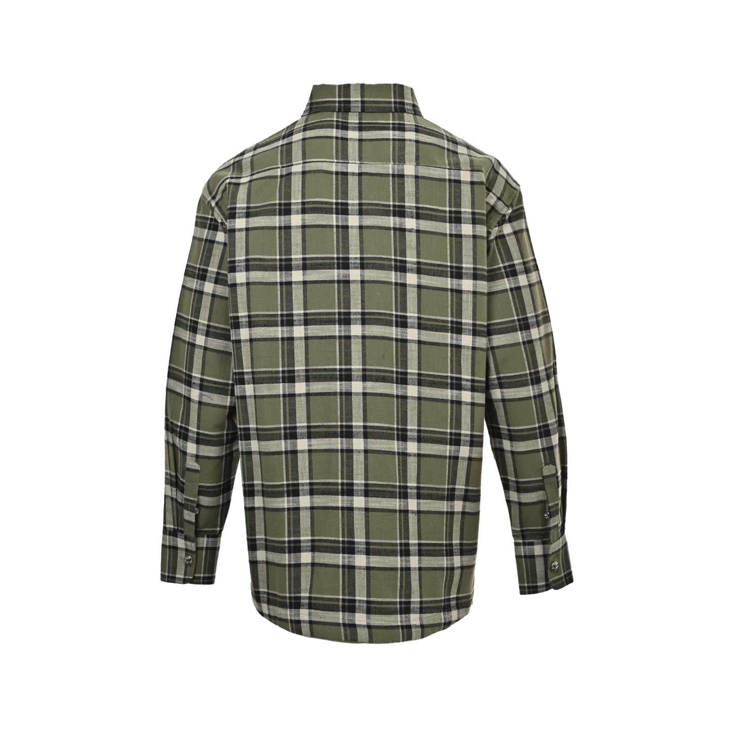 Chrome hearts/克罗心 条纹格子拼接银扣开衫衬衫 蓝色/绿色/红色-Chinese UA Cheap High Quatity Brand Clothes Bags handbags Sneakers wholesale wholesaler seller from China Factory suppliers Fashion Clothing Shoes best Quality Beautiful Price Chrome hearts/克罗心 条纹格子拼接银扣开衫衬衫 蓝色/绿色/红色