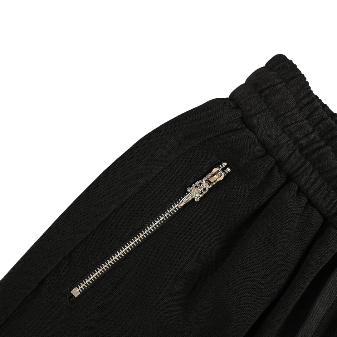 Chrome Hearts/克罗心 压皮十字架束脚长裤-Chinese UA Cheap High Quatity Brand Clothes Bags handbags Sneakers wholesale wholesaler seller from China Factory suppliers Fashion Clothing Shoes best Quality Beautiful Price Chrome Hearts/克罗心 压皮十字架束脚长裤