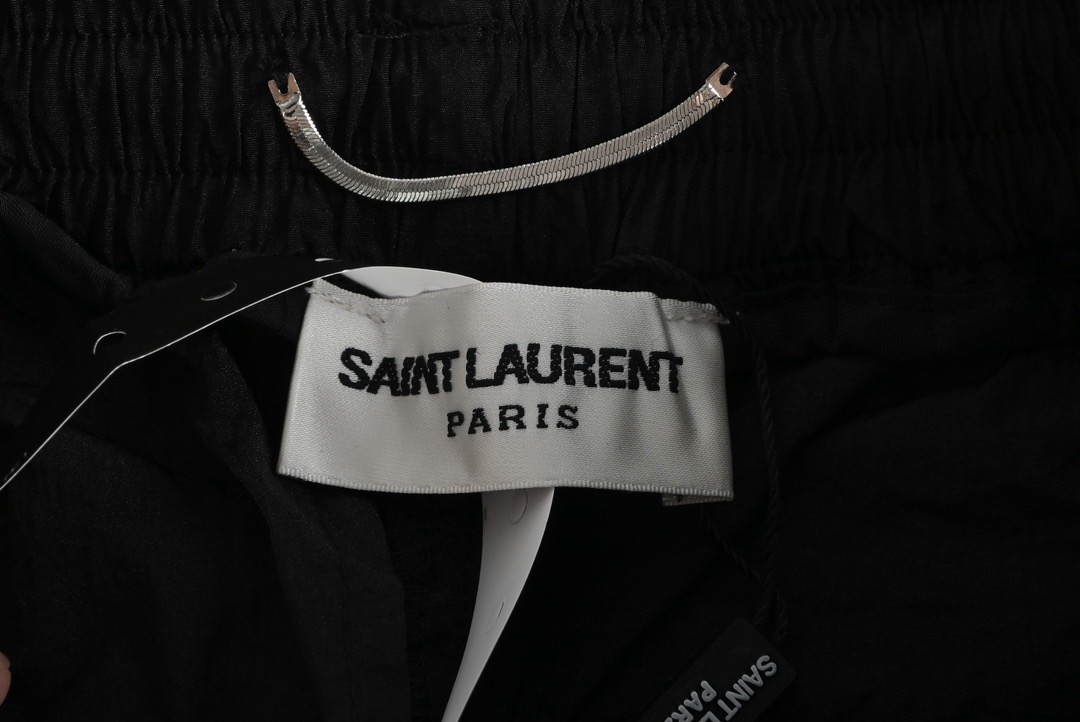 Saint Laurent Ysl圣罗兰 黑白拼接长裤-Chinese UA Cheap High Quatity Brand Clothes Bags handbags Sneakers wholesale wholesaler seller from China Factory suppliers Fashion Clothing Shoes best Quality Beautiful Price Saint Laurent Ysl圣罗兰 黑白拼接长裤