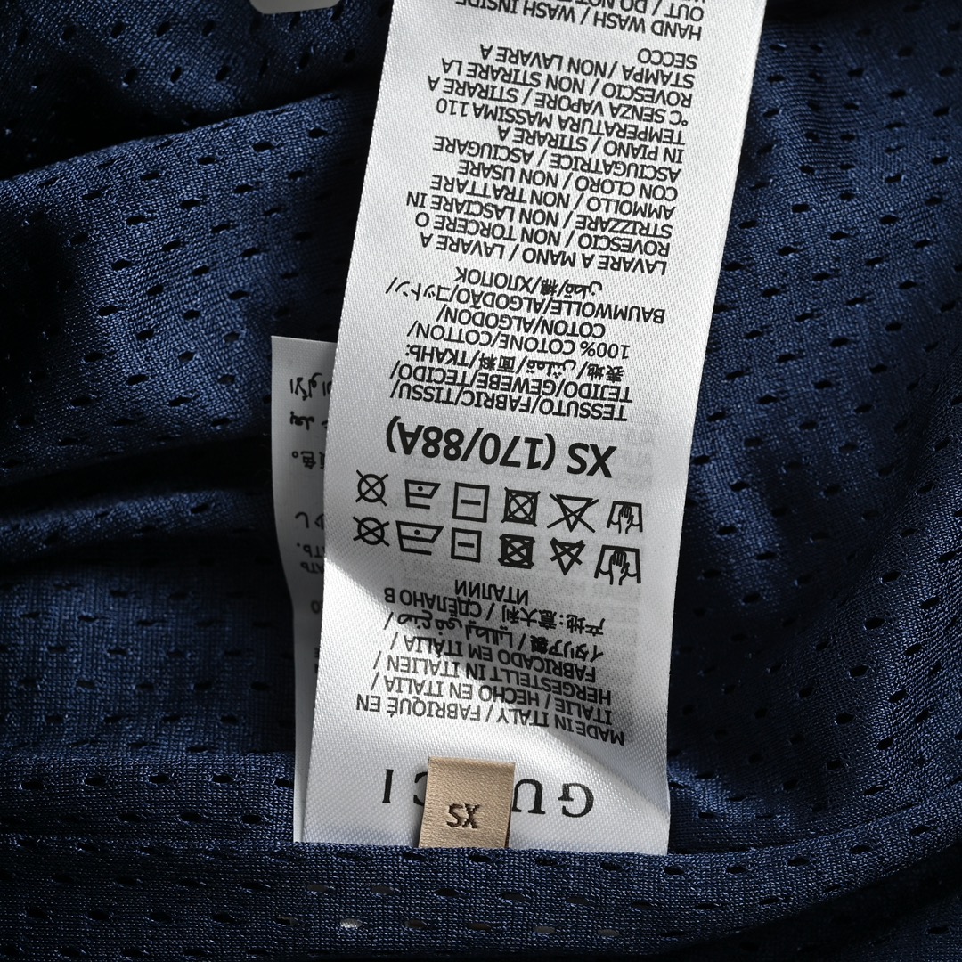 Gucci/古驰 24Fw 刺绣徽标拼接束脚长裤-Chinese UA Cheap High Quatity Brand Clothes Bags handbags Sneakers wholesale wholesaler seller from China Factory suppliers Fashion Clothing Shoes best Quality Beautiful Price Gucci/古驰 24Fw 刺绣徽标拼接束脚长裤