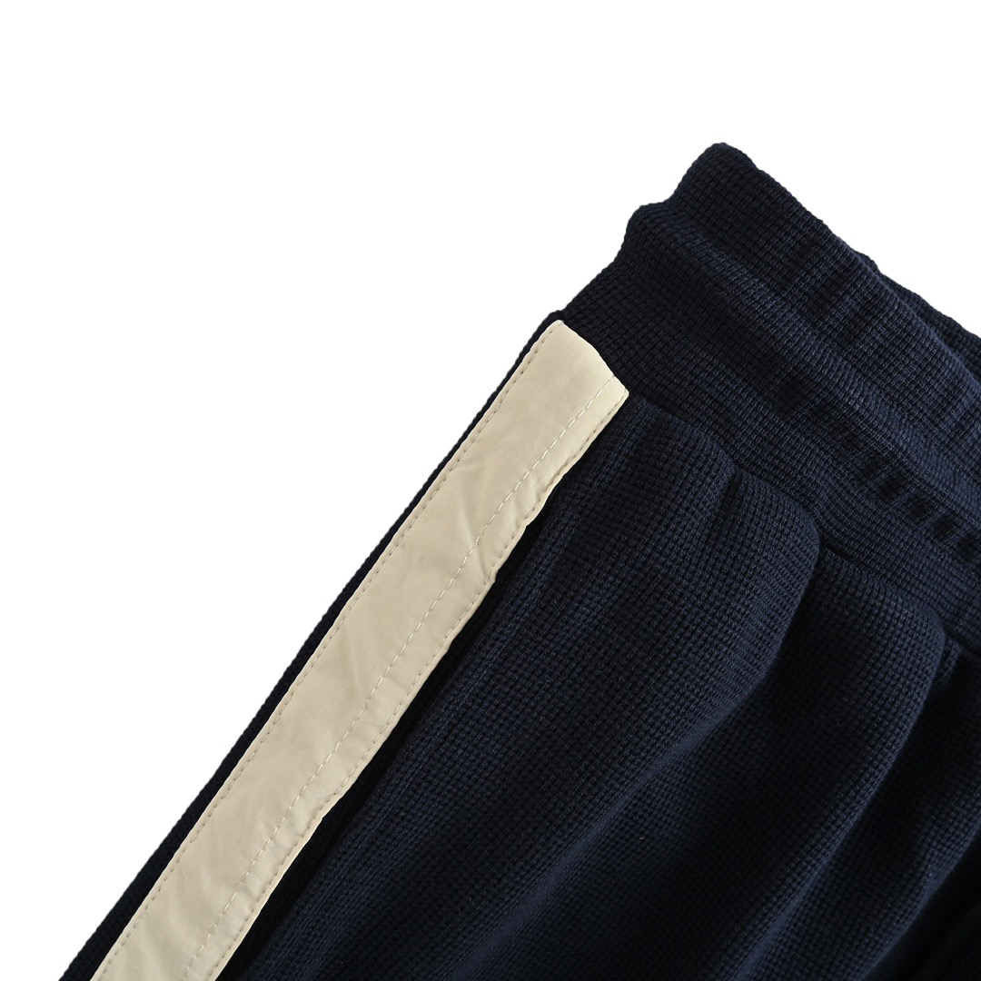 Gucci/古驰 24Fw 刺绣徽标拼接束脚长裤-Chinese UA Cheap High Quatity Brand Clothes Bags handbags Sneakers wholesale wholesaler seller from China Factory suppliers Fashion Clothing Shoes best Quality Beautiful Price Gucci/古驰 24Fw 刺绣徽标拼接束脚长裤