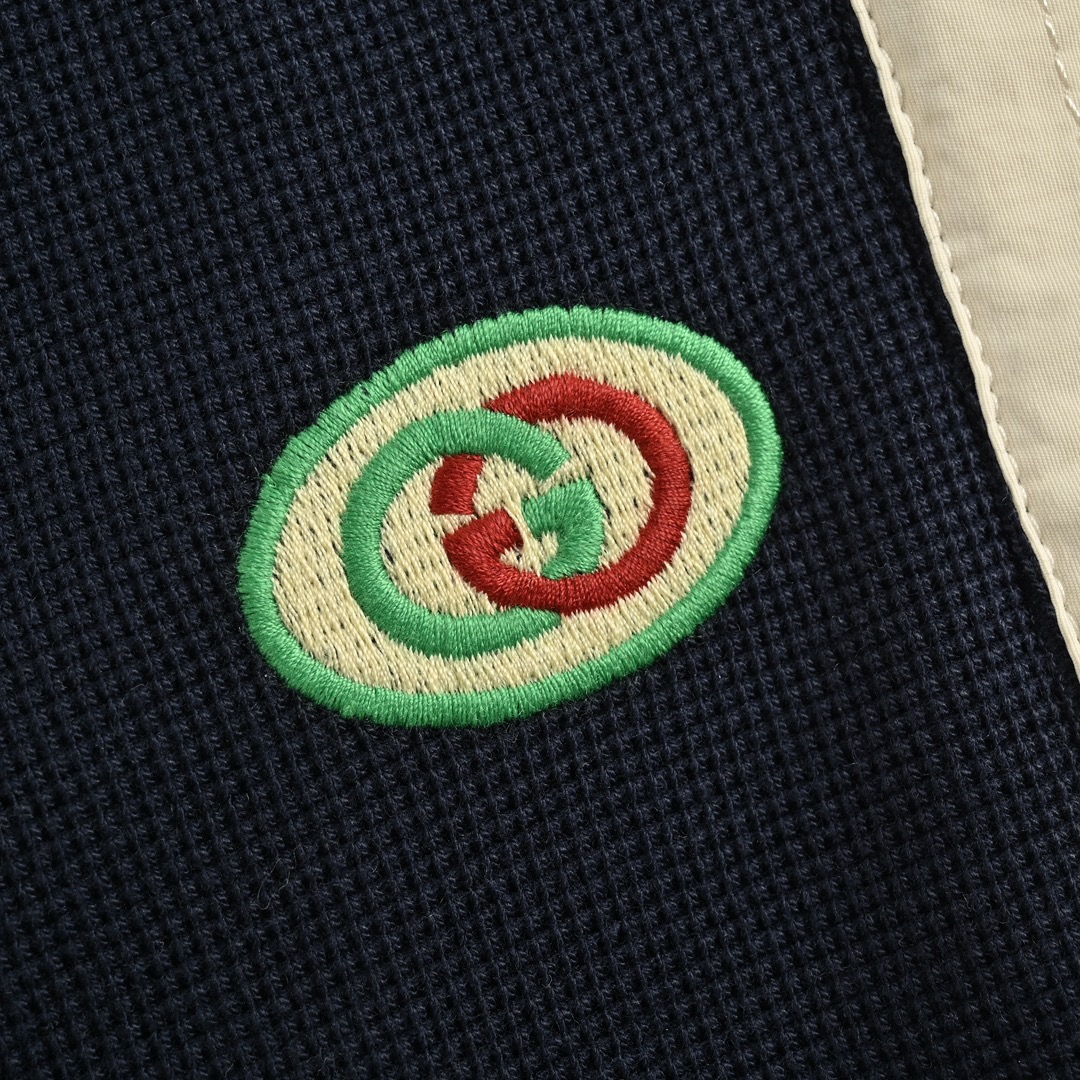 Gucci/古驰 24Fw 刺绣徽标拼接束脚长裤-Chinese UA Cheap High Quatity Brand Clothes Bags handbags Sneakers wholesale wholesaler seller from China Factory suppliers Fashion Clothing Shoes best Quality Beautiful Price Gucci/古驰 24Fw 刺绣徽标拼接束脚长裤