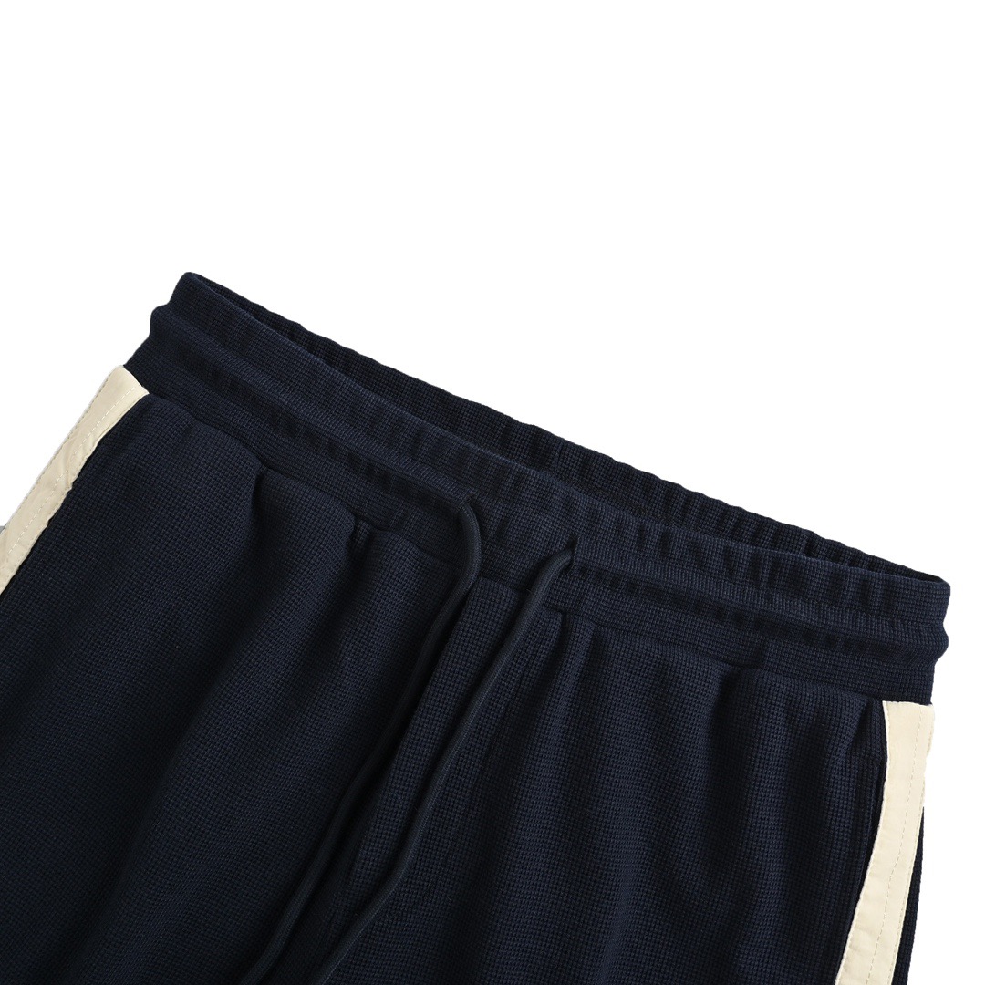 Gucci/古驰 24Fw 刺绣徽标拼接束脚长裤-Chinese UA Cheap High Quatity Brand Clothes Bags handbags Sneakers wholesale wholesaler seller from China Factory suppliers Fashion Clothing Shoes best Quality Beautiful Price Gucci/古驰 24Fw 刺绣徽标拼接束脚长裤