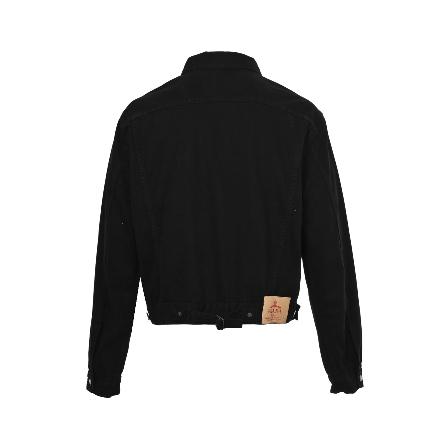 Prada/普拉达 25ss 下摆三角标徽标牛仔外套-Chinese UA Cheap High Quatity Brand Clothes Bags handbags Sneakers wholesale wholesaler seller from China Factory suppliers Fashion Clothing Shoes best Quality Beautiful Price Prada/普拉达 25ss 下摆三角标徽标牛仔外套