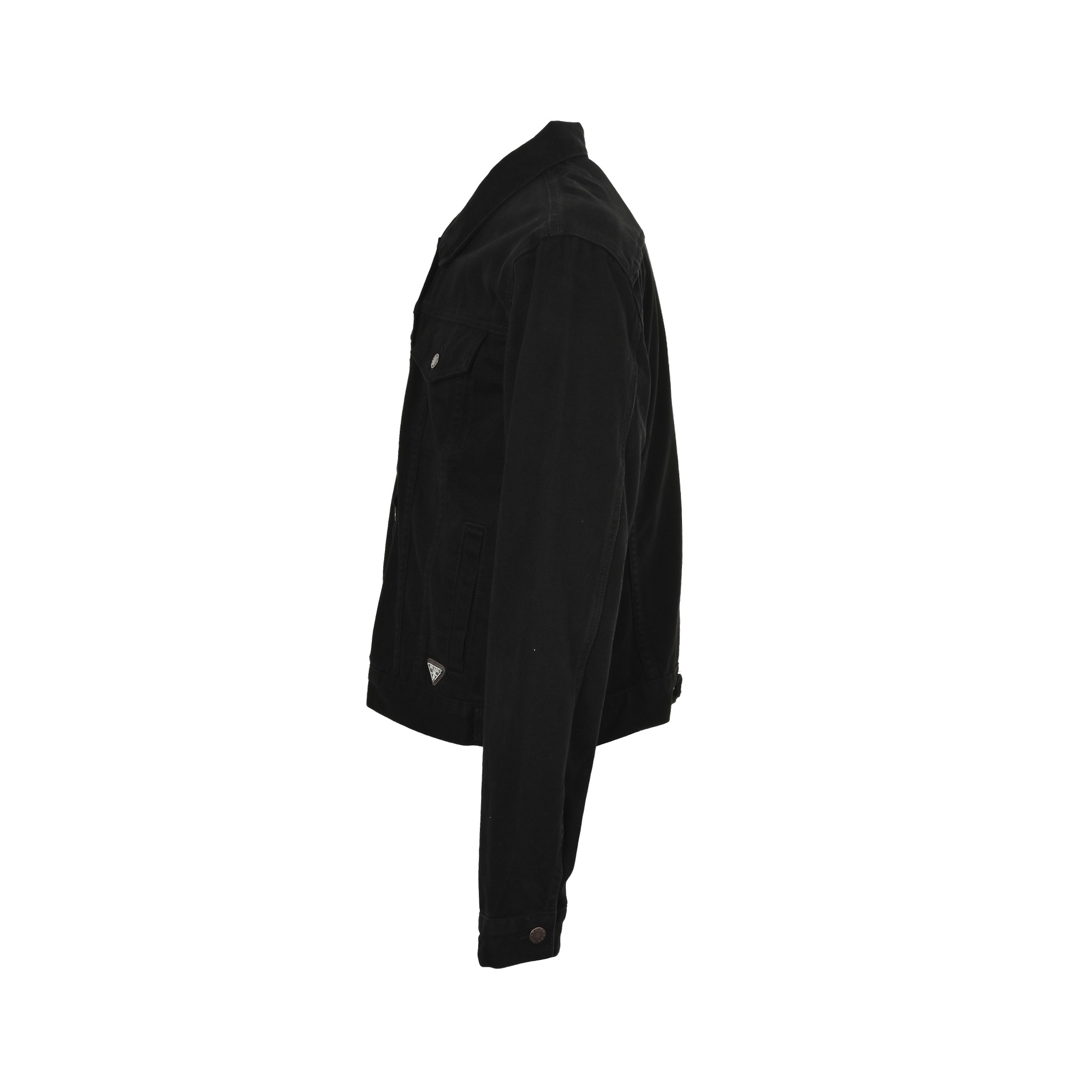 Prada/普拉达 25ss 下摆三角标徽标牛仔外套-Chinese UA Cheap High Quatity Brand Clothes Bags handbags Sneakers wholesale wholesaler seller from China Factory suppliers Fashion Clothing Shoes best Quality Beautiful Price Prada/普拉达 25ss 下摆三角标徽标牛仔外套