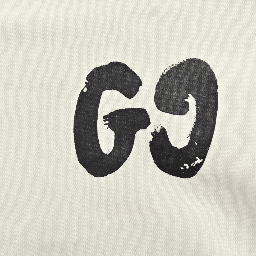 Gucci/古驰 24Fw 手绘涂鸦字母logo圆领卫衣-Chinese UA Cheap High Quatity Brand Clothes Bags handbags Sneakers wholesale wholesaler seller from China Factory suppliers Fashion Clothing Shoes best Quality Beautiful Price Gucci/古驰 24Fw 手绘涂鸦字母logo圆领卫衣