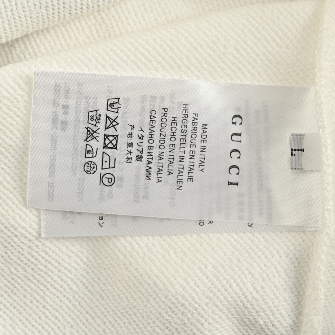 Gucci/古驰 24Fw 手绘涂鸦字母logo圆领卫衣-Chinese UA Cheap High Quatity Brand Clothes Bags handbags Sneakers wholesale wholesaler seller from China Factory suppliers Fashion Clothing Shoes best Quality Beautiful Price Gucci/古驰 24Fw 手绘涂鸦字母logo圆领卫衣