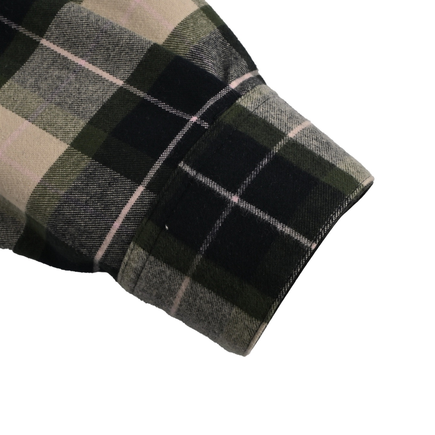 Loewe/罗意威 25ss 袖口皮革格纹衬衫外套-Chinese UA Cheap High Quatity Brand Clothes Bags handbags Sneakers wholesale wholesaler seller from China Factory suppliers Fashion Clothing Shoes best Quality Beautiful Price Loewe/罗意威 25ss 袖口皮革格纹衬衫外套