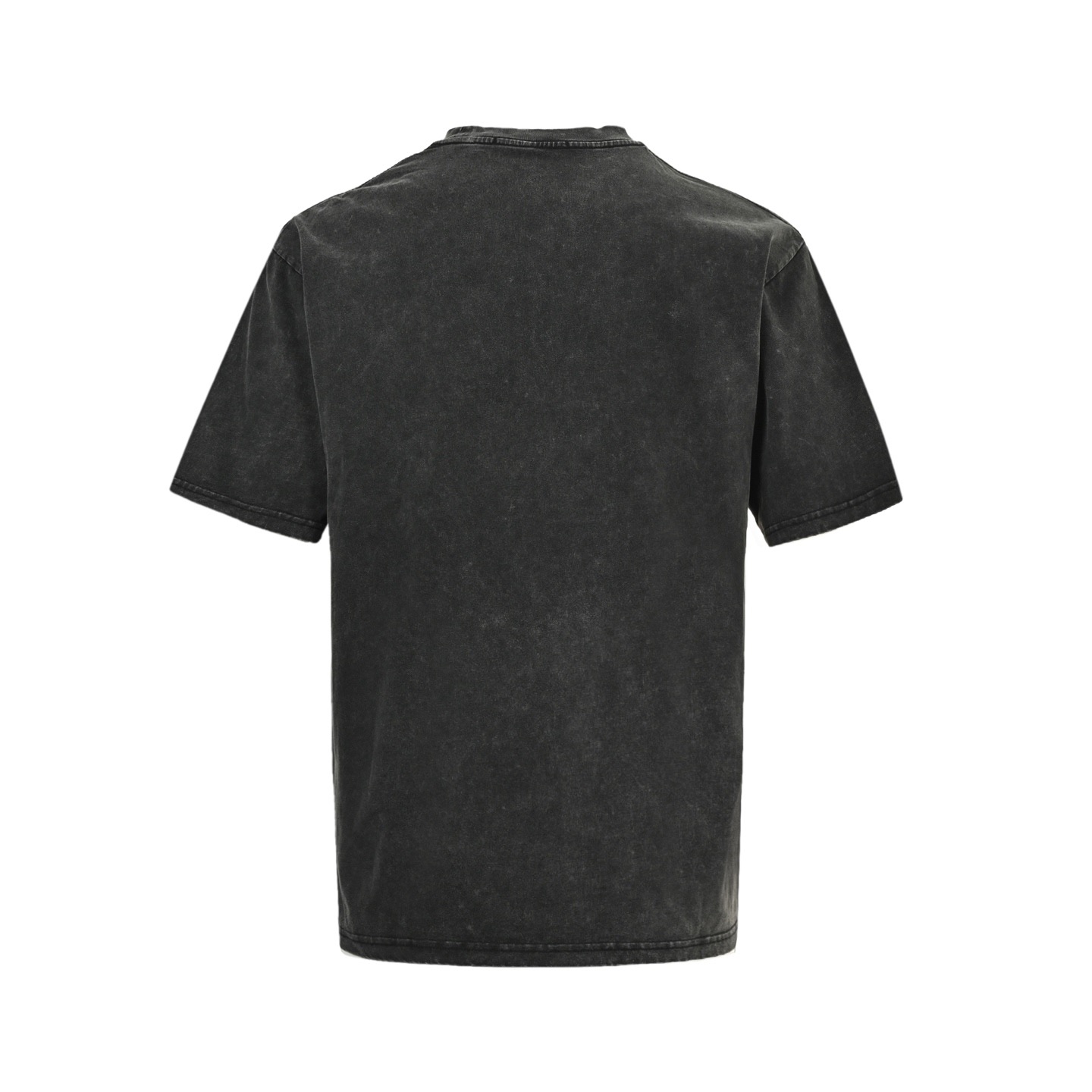 Louis Vuitton/路易威登 25ss 刺绣字母水洗做旧短袖