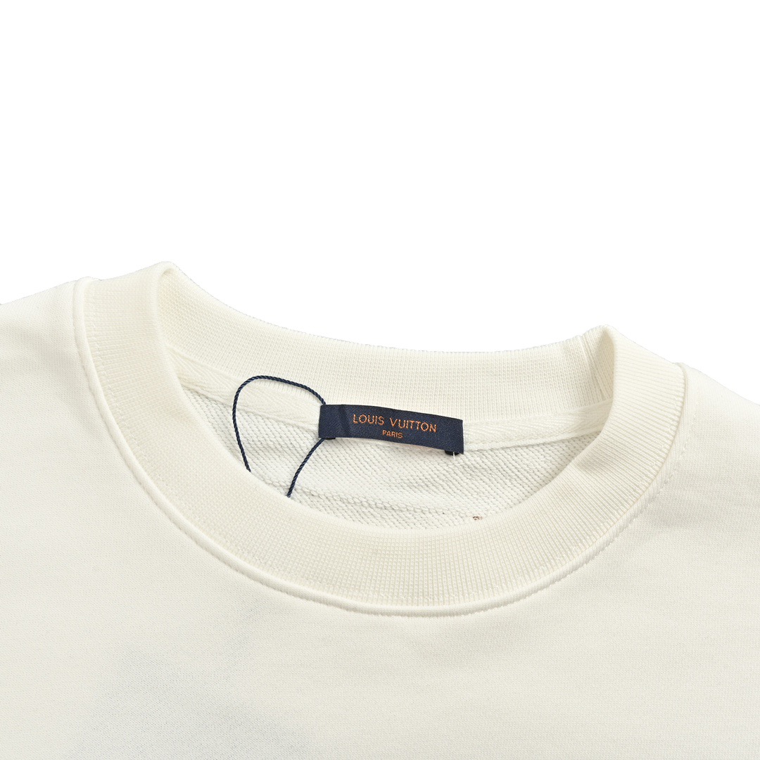 Louis Vuitton /路易威登 24Fw 浮雕老花圆领卫衣