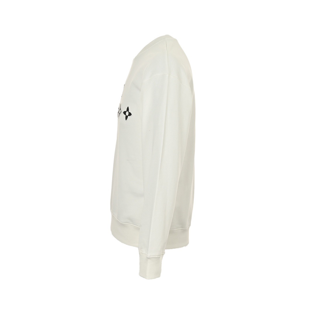 Louis Vuitton /路易威登 24Fw 浮雕老花圆领卫衣