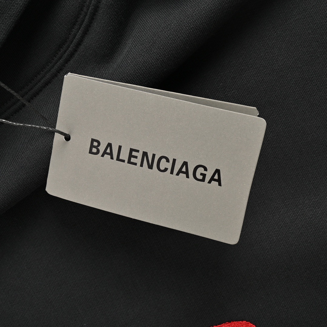 Balenciaga/巴黎世家 3B SPORTS ICON刺绣连帽卫衣