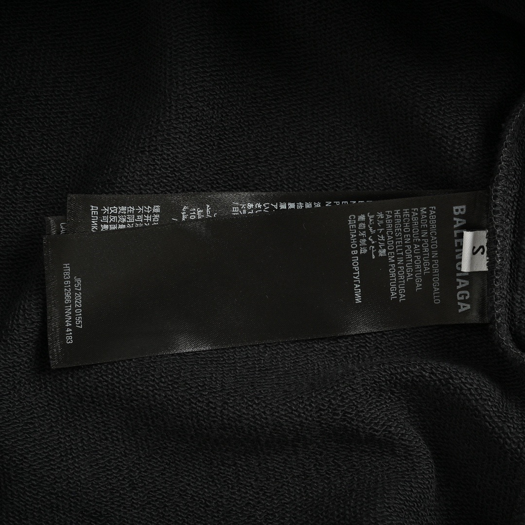 Balenciaga/巴黎世家 3B SPORTS ICON刺绣连帽卫衣