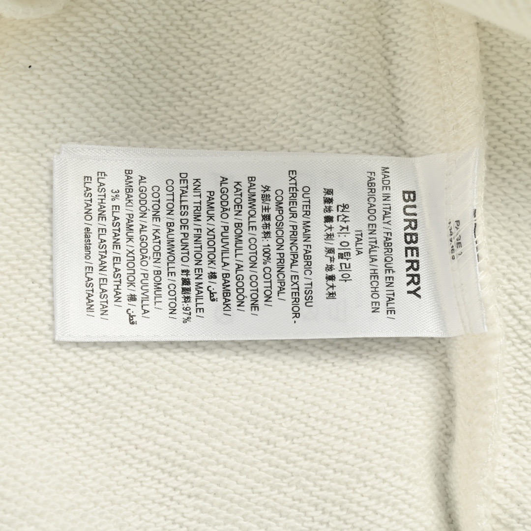 Burberry/巴宝莉 24Fw 战马贴布圆领卫衣