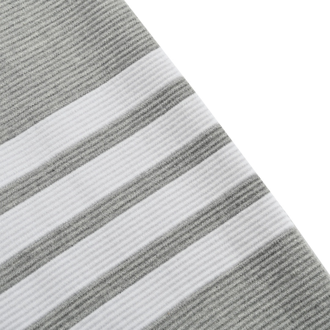 Thom Browne /汤姆布朗 23Fw 水波纹圆领卫衣