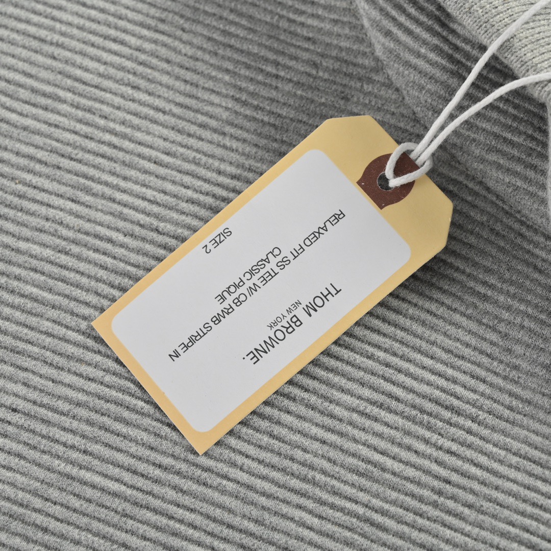 Thom Browne /汤姆布朗 22Fw 水波纹拉链卫衣外套