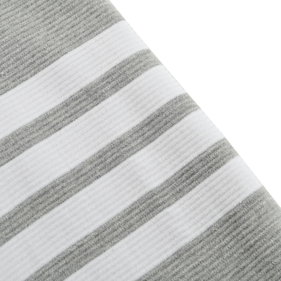 Thom Browne /汤姆布朗 22Fw 水波纹拉链卫衣外套