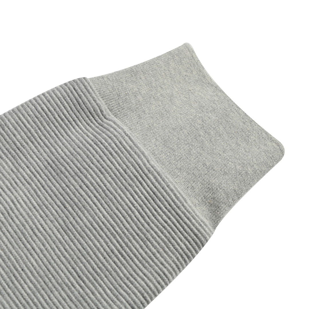 Thom Browne /汤姆布朗 22Fw 水波纹拉链卫衣外套