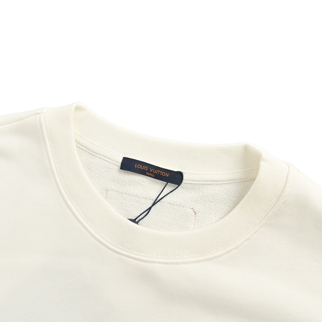 Louis Vuitton/路易威登 24Fw 前后logo发泡印花圆领卫衣-Chinese UA Cheap High Quatity Brand Clothes Bags handbags Sneakers wholesale wholesaler seller from China Factory suppliers Fashion Clothing Shoes best Quality Beautiful Price Louis Vuitton/路易威登 24Fw 前后logo发泡印花圆领卫衣