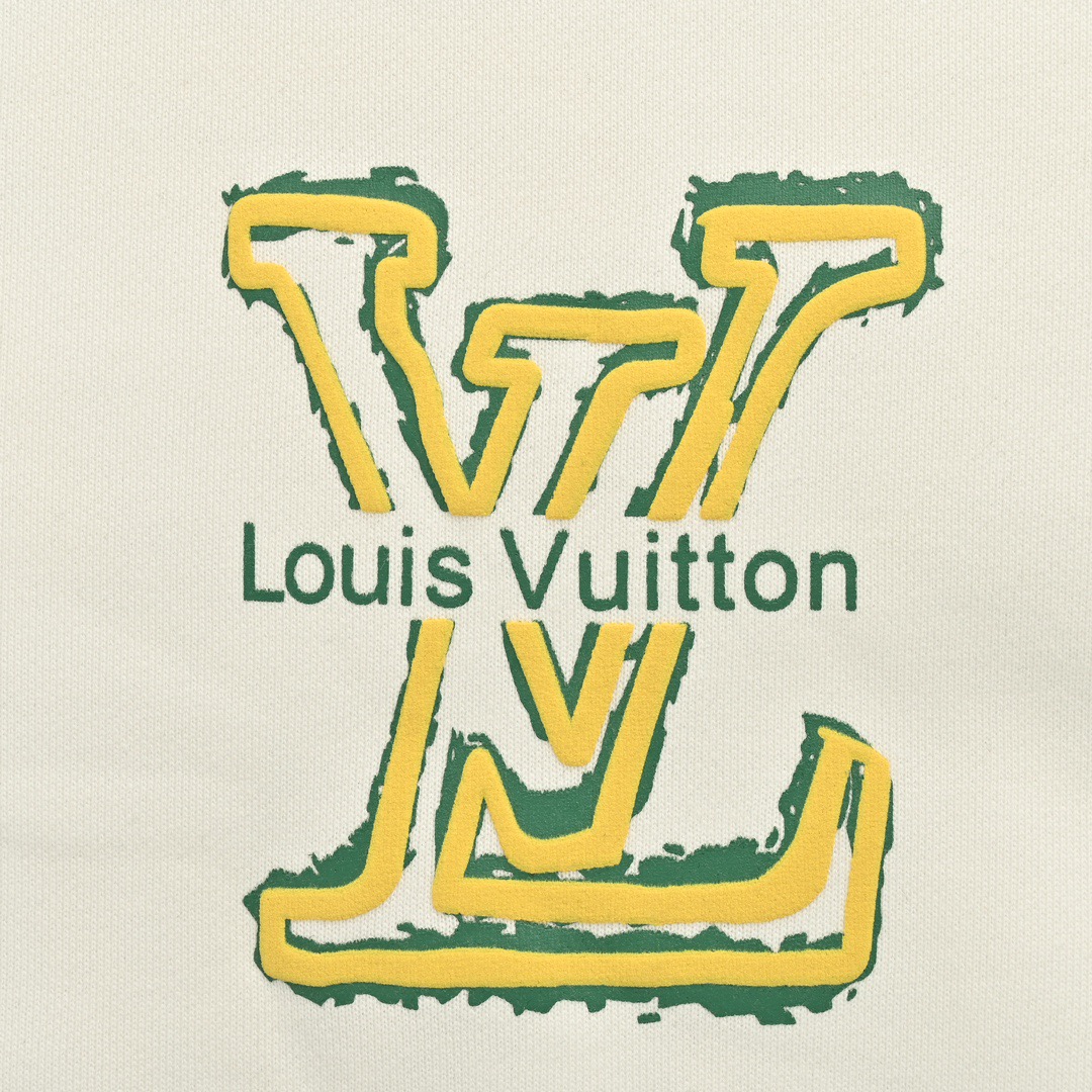 Louis Vuitton/路易威登 24Fw 前后logo发泡印花圆领卫衣-Chinese UA Cheap High Quatity Brand Clothes Bags handbags Sneakers wholesale wholesaler seller from China Factory suppliers Fashion Clothing Shoes best Quality Beautiful Price Louis Vuitton/路易威登 24Fw 前后logo发泡印花圆领卫衣