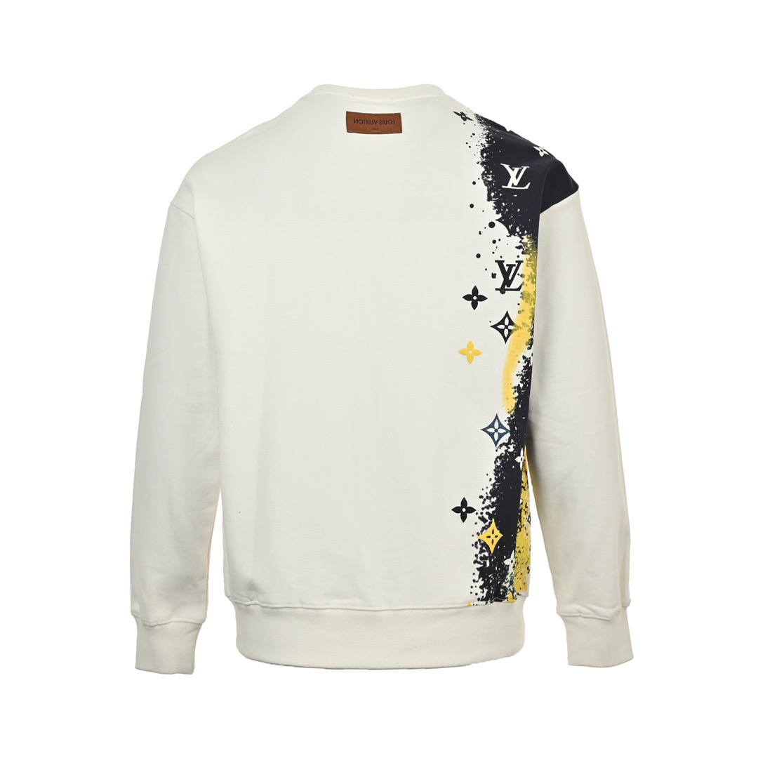 Louis Vuitton/路易威登 24Fw 泼墨老花印花圆领卫衣-Chinese UA Cheap High Quatity Brand Clothes Bags handbags Sneakers wholesale wholesaler seller from China Factory suppliers Fashion Clothing Shoes best Quality Beautiful Price Louis Vuitton/路易威登 24Fw 泼墨老花印花圆领卫衣