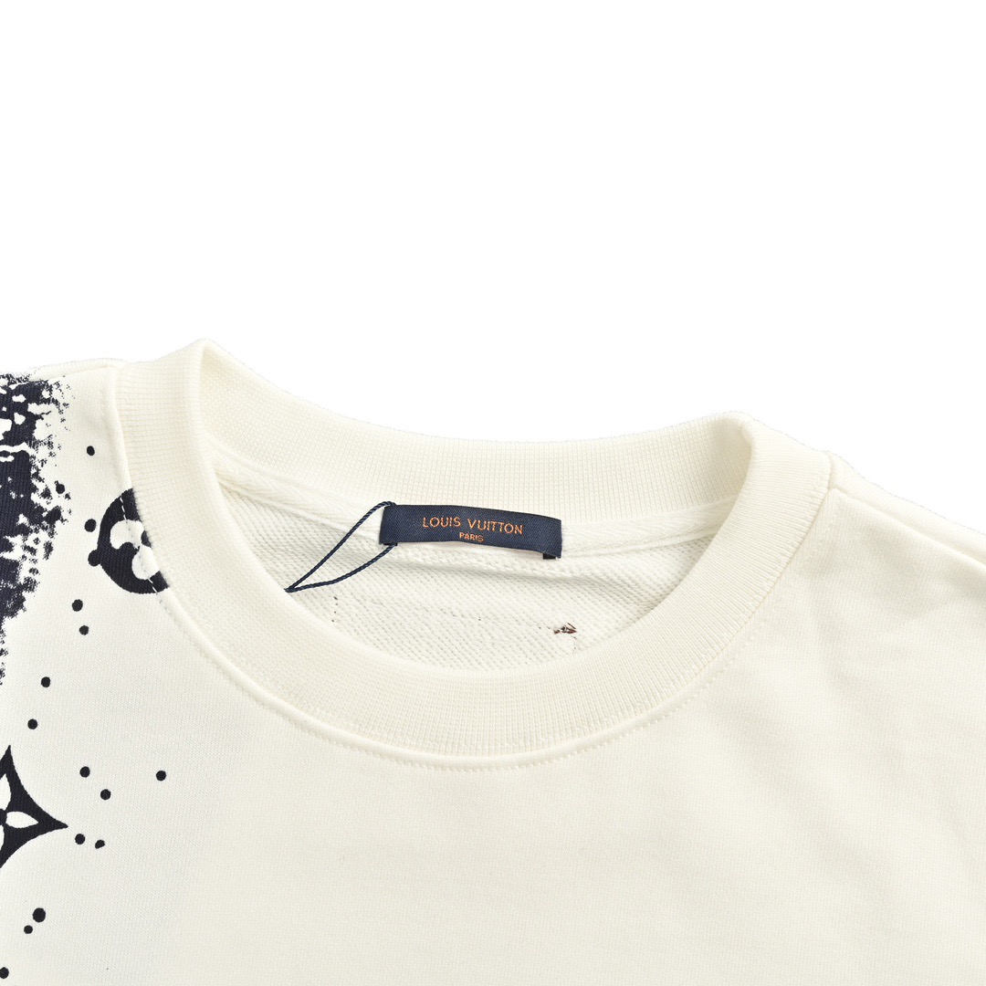 Louis Vuitton/路易威登 24Fw 泼墨老花印花圆领卫衣-Chinese UA Cheap High Quatity Brand Clothes Bags handbags Sneakers wholesale wholesaler seller from China Factory suppliers Fashion Clothing Shoes best Quality Beautiful Price Louis Vuitton/路易威登 24Fw 泼墨老花印花圆领卫衣