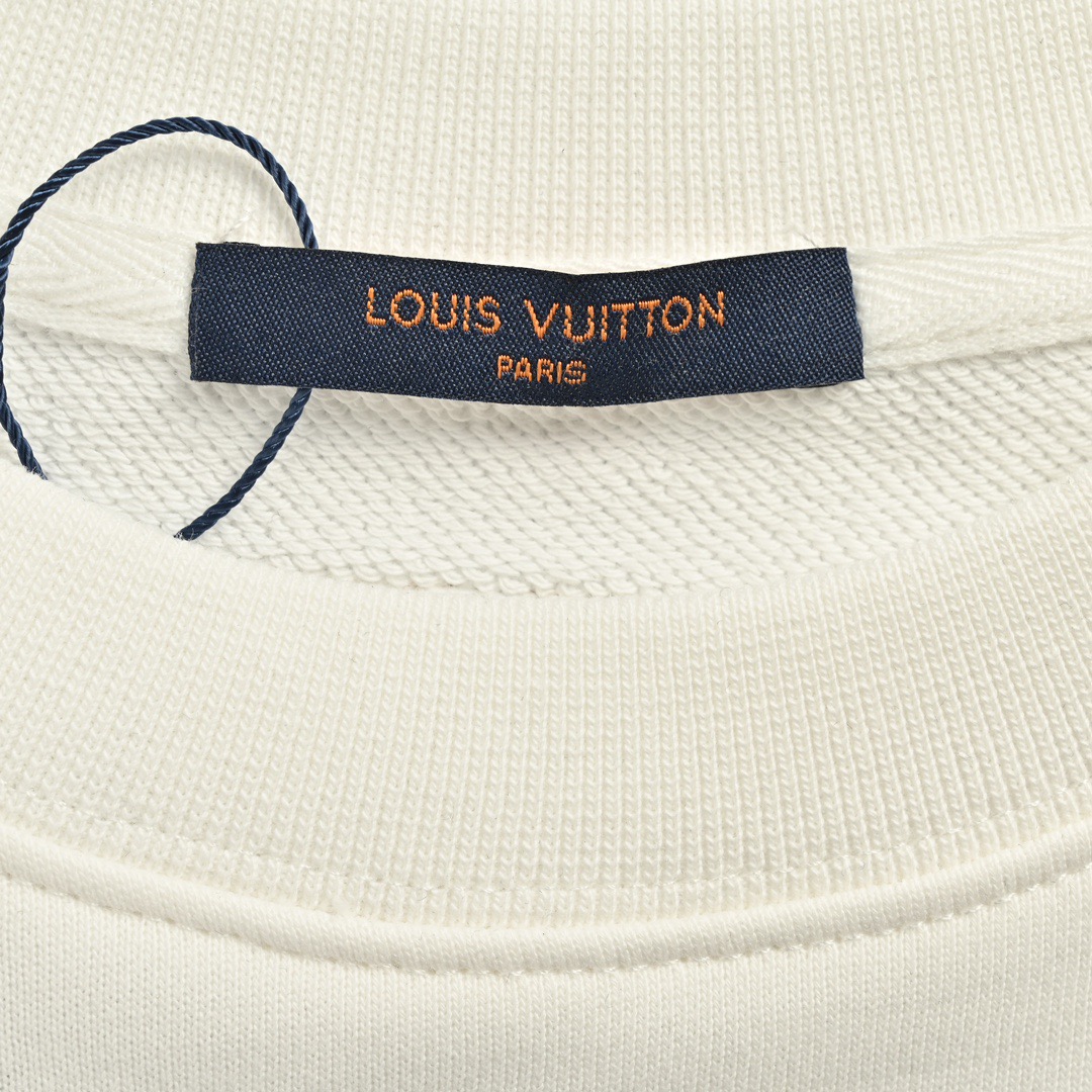 Louis Vuitton/路易威登 24Fw 手绘涂鸦字母logo圆领卫衣