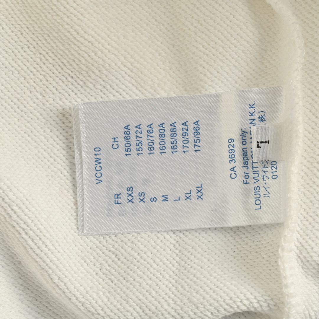 Louis Vuitton/路易威登 24Fw 手绘涂鸦字母logo圆领卫衣