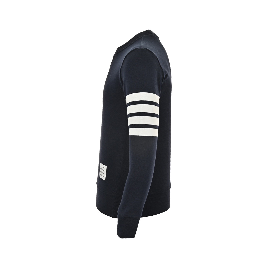 ThomBrowne/汤姆布朗 经典色织四杠圆领卫衣 领口三角单独横机摇-Chinese UA Cheap High Quatity Brand Clothes Bags handbags Sneakers wholesale wholesaler seller from China Factory suppliers Fashion Clothing Shoes best Quality Beautiful Price ThomBrowne/汤姆布朗 经典色织四杠圆领卫衣 领口三角单独横机摇