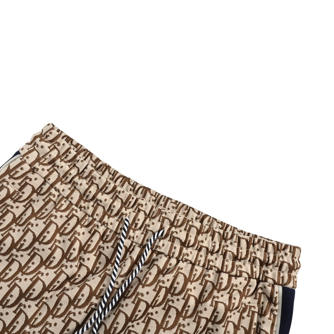 Dior/迪奥 24Fw 满印提花侧边织带套装长裤-Chinese UA Cheap High Quatity Brand Clothes Bags handbags Sneakers wholesale wholesaler seller from China Factory suppliers Fashion Clothing Shoes best Quality Beautiful Price Dior/迪奥 24Fw 满印提花侧边织带套装长裤