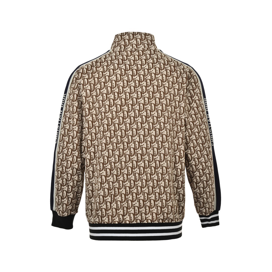 Dior/迪奥 24Fw 满印提花侧边织带套装外套-Chinese UA Cheap High Quatity Brand Clothes Bags handbags Sneakers wholesale wholesaler seller from China Factory suppliers Fashion Clothing Shoes best Quality Beautiful Price Dior/迪奥 24Fw 满印提花侧边织带套装外套