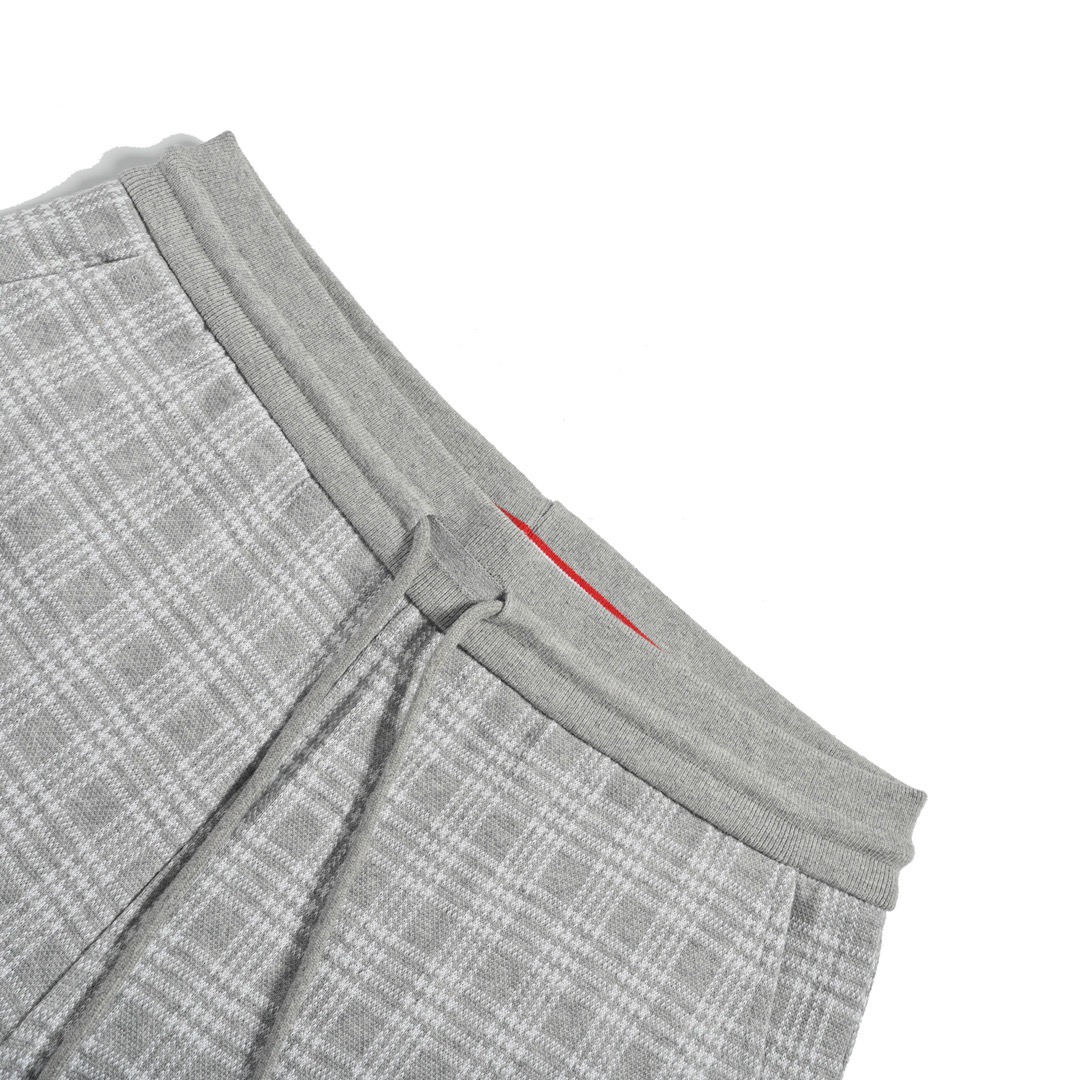 ThomBrowne/汤姆布朗 22Fw千鸟格提花条纹长裤-Chinese UA Cheap High Quatity Brand Clothes Bags handbags Sneakers wholesale wholesaler seller from China Factory suppliers Fashion Clothing Shoes best Quality Beautiful Price ThomBrowne/汤姆布朗 22Fw千鸟格提花条纹长裤