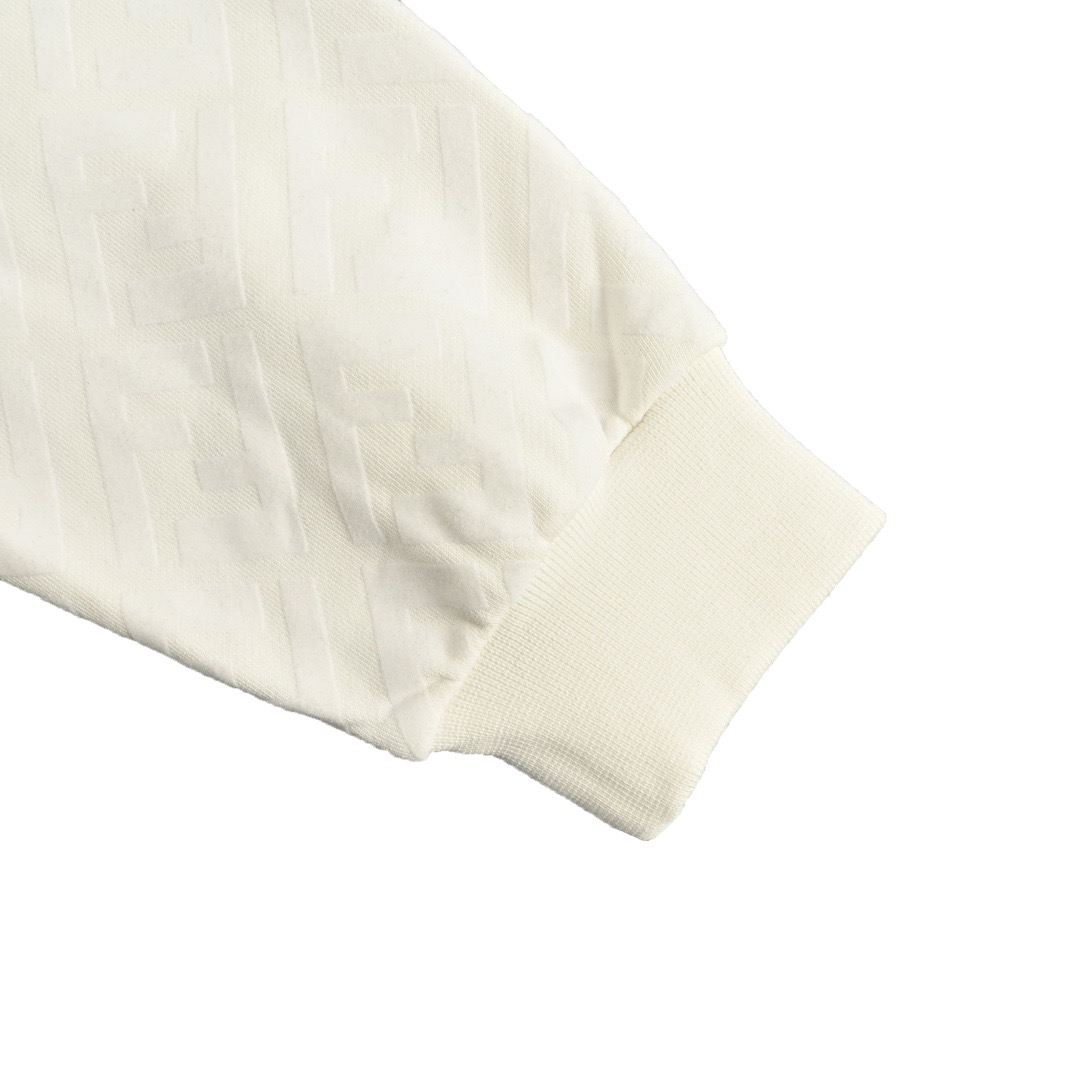 Fendi/芬迪 24Fw FF植绒圆领卫衣-Chinese UA Cheap High Quatity Brand Clothes Bags handbags Sneakers wholesale wholesaler seller from China Factory suppliers Fashion Clothing Shoes best Quality Beautiful Price Fendi/芬迪 24Fw FF植绒圆领卫衣