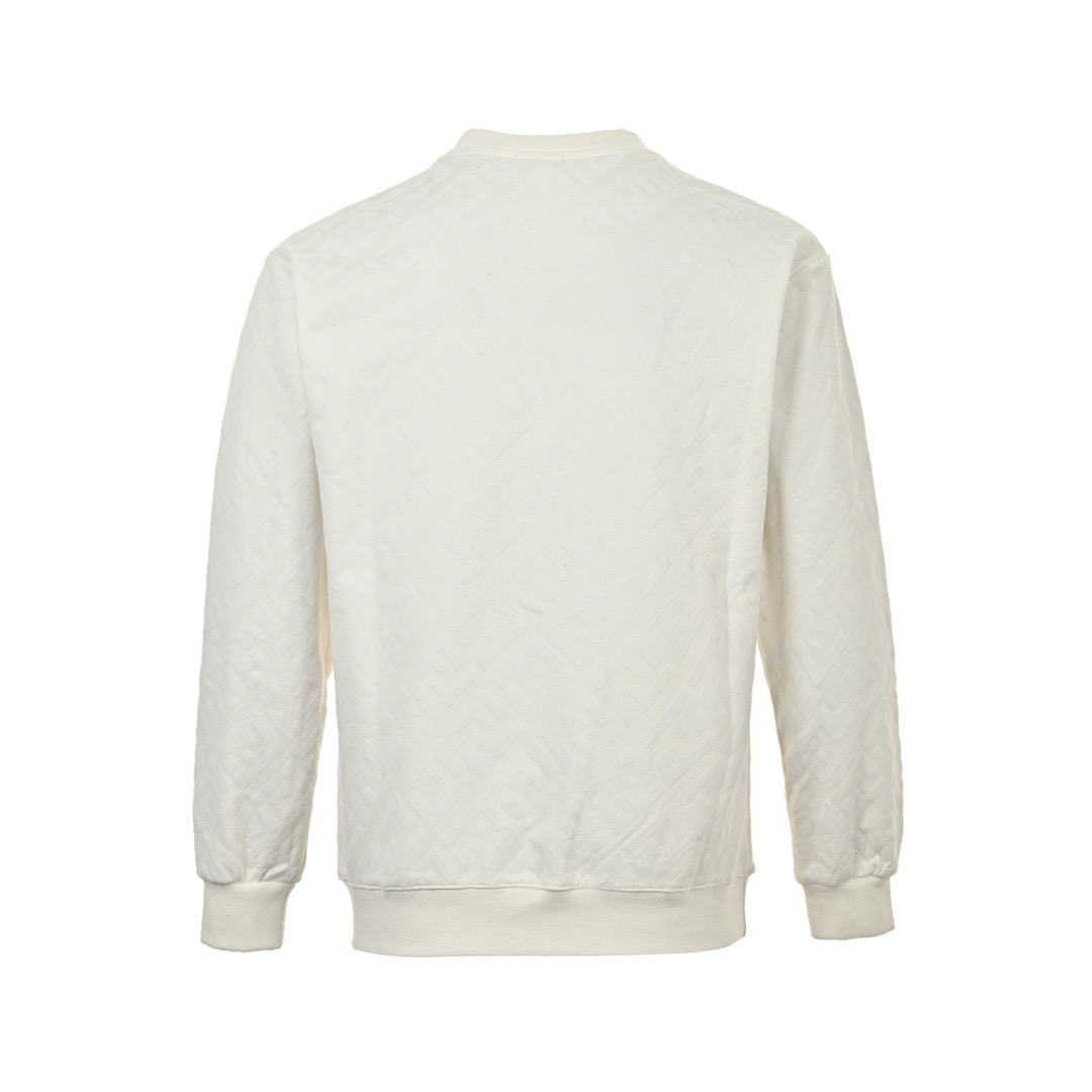 Fendi/芬迪 24Fw FF植绒圆领卫衣-Chinese UA Cheap High Quatity Brand Clothes Bags handbags Sneakers wholesale wholesaler seller from China Factory suppliers Fashion Clothing Shoes best Quality Beautiful Price Fendi/芬迪 24Fw FF植绒圆领卫衣