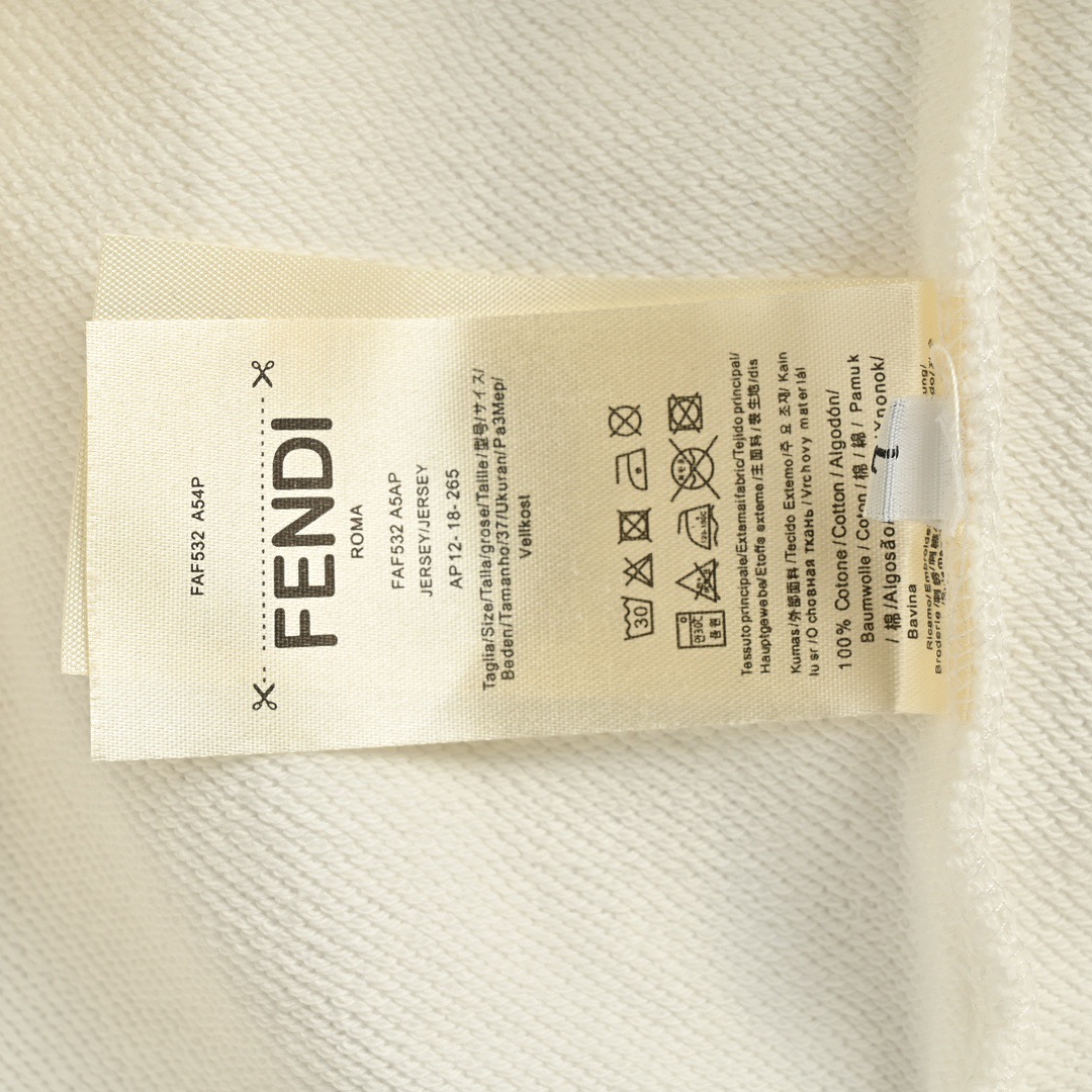 Fendi/芬迪 24Fw FF植绒圆领卫衣-Chinese UA Cheap High Quatity Brand Clothes Bags handbags Sneakers wholesale wholesaler seller from China Factory suppliers Fashion Clothing Shoes best Quality Beautiful Price Fendi/芬迪 24Fw FF植绒圆领卫衣