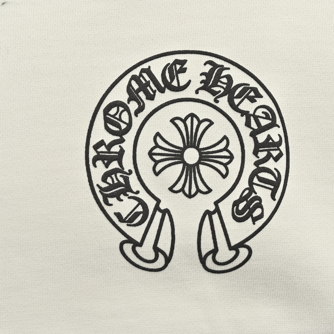 Chrome Hearts/克罗心 24Fw 经典logo印花圆领卫衣-Chinese UA Cheap High Quatity Brand Clothes Bags handbags Sneakers wholesale wholesaler seller from China Factory suppliers Fashion Clothing Shoes best Quality Beautiful Price Chrome Hearts/克罗心 24Fw 经典logo印花圆领卫衣