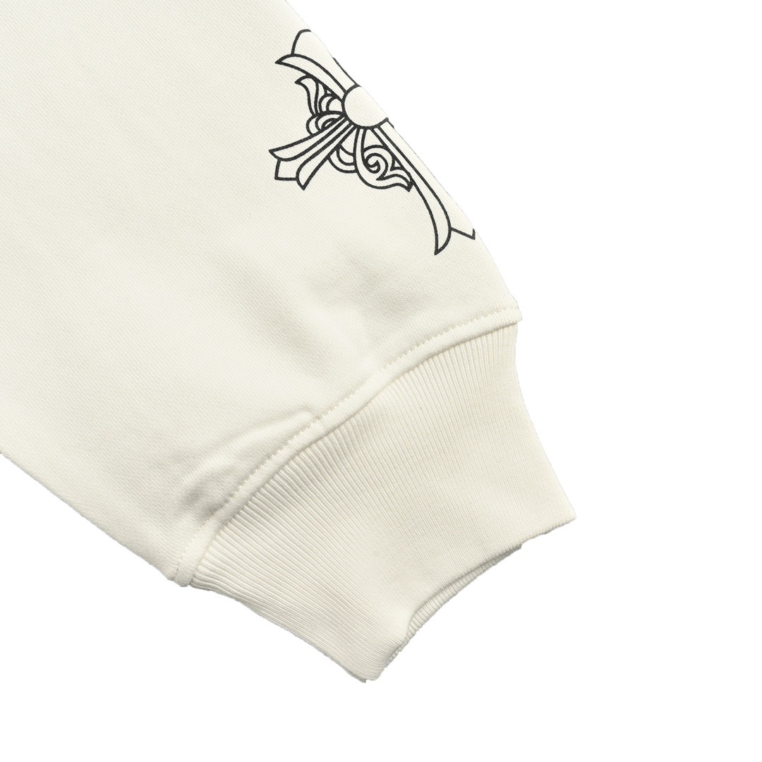 Chrome Hearts/克罗心 24Fw 经典logo印花圆领卫衣-Chinese UA Cheap High Quatity Brand Clothes Bags handbags Sneakers wholesale wholesaler seller from China Factory suppliers Fashion Clothing Shoes best Quality Beautiful Price Chrome Hearts/克罗心 24Fw 经典logo印花圆领卫衣